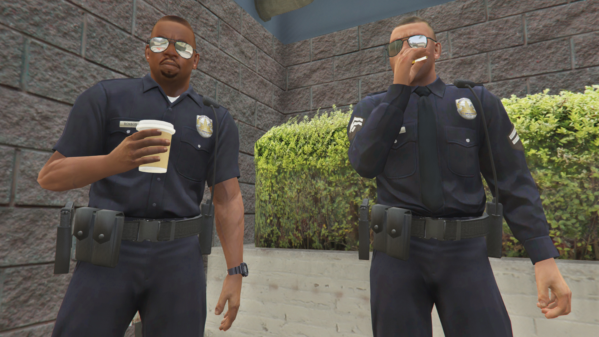 Cop Holster With Animations GTA Mods
